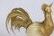 Gallo de latón dorado con huevo de avestruz, años 70, Imagen 10