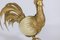 Gilded Brass Rooster in Ostrich Egg, 1970s 8