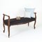 Long Louis XV Seating Bench in Walnut 3