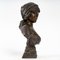 Small Bronze Bust of a Woman La Bohémienne attributed to Emmanuel Villanis 5