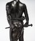 Bronze Sculpture of a Warrior with His Sword by François-Raoul Larche 5