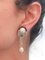 14 Karat White Gold Dangle Earrings, Set of 2 5