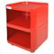 Space Age Italian Red Modular Chest of Drawers attributed to Castelli for Kartell, 1970s 1