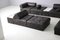 Large DS-88 Modular Sofa in Dark Brown Leather from De Sede, 1977, Set of 10, Image 4
