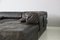 Large DS-88 Modular Sofa in Dark Brown Leather from De Sede, 1977, Set of 10 2