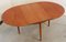 Vintage Round Frickenhausen Dining Table from Lübke 4