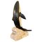 Tessellierte Orca Skulptur aus Marmor von Maitland Smith, 1980er 2