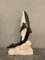 Sculpture Orca en Marbre Tesselé par Maitland Smith, 1980s 4