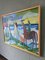 Horseback, 1950s, Oil on Canvas, Framed 6