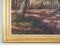 Artista escandinavo, Las profundidades del bosque, años 70, óleo sobre lienzo, Enmarcado, Imagen 8