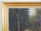 Artista escandinavo, Las profundidades del bosque, años 70, óleo sobre lienzo, Enmarcado, Imagen 9