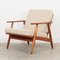 Danish Beech Armchair, 1970s, Image 1