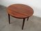 Danish Round Rosewood Table, 1970s 4