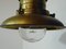 Large Marine Suspension Light in Copper, 1960s 6