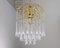 Vintage Rain Chandelier with Drops in Crystal Murano Glass, 2000s 4