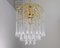 Vintage Rain Chandelier with Drops in Crystal Murano Glass, 2000s, Image 4