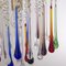 Vintage Rain Chandelier with Drops in Multicolor Murano Glass, 2000s 10