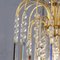 Vintage Regen Kronleuchter mit Tropfen aus Murano Glas, 2000er 9