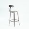 Industrial Bar Stools with Whale Back, Set of 5 10