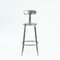 Industrial Bar Stools with Whale Back, Set of 5 9