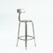 Industrial Bar Stools with Whale Back, Set of 5 12