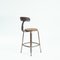 Industrial Bar Stools with Whale Back, Set of 5 5