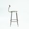 Industrial Bar Stools with Whale Back, Set of 5 2
