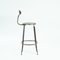 Industrial Bar Stools with Whale Back, Set of 5, Image 2