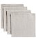 Light Weight Linen Napkins by Once Milano, Set of 4 1