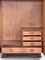 Art Deco Holzschrank, Italien, 1950er 4