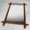 Grand Miroir Vintage en Faux Bambou, 1950s 3