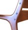 Danish Armchair with Leather Seat by Erik Buch for Oddense Maskinsnedkeri, 1960s, Image 7
