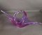 Large Italian Violet Glass Bowl from Murano, 1950s, Image 5