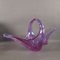 Large Italian Violet Glass Bowl from Murano, 1950s 3