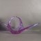 Large Italian Violet Glass Bowl from Murano, 1950s, Image 1