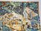 The Enchanted Garden Wandteppich aus bedruckter Baumwolle von Gaston-Louis Roux, 1970er 3