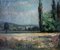 Roger Descombes, Paysage, Oil on Canvas 1