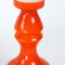 Orange Glass Table Lamp from Vitropol, Poland, 1960s 6