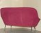 Modernes italienisches 3-Sitzer Sofa aus Wolle, 1950er 10