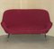 Modernes italienisches 3-Sitzer Sofa aus Wolle, 1950er 2