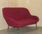 Italian Modern 3-Seater Sofa in Wool, 1950s 1