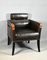 Mid-Century French Lounge Chair in Leatherette, 1960s 1