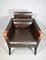 Mid-Century French Lounge Chair in Leatherette, 1960s, Image 11