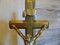 Art Nouveau Brass Standing Cross, 1890s 2