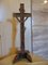 Jugendstil Messing Stehendes Kreuz, 1890er 4