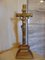 Art Nouveau Brass Standing Cross, 1890s 1