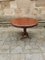 Mesa de comedor inclinable vintage de caoba, Imagen 5