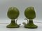 Space Age Green Eyeball Table Lamps by Luci Illuminazione Milano, 1960s, Set of 2, Image 2