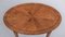 Antique Oval France Center Table, 1870s 2