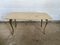 Vintage Brass & Marble Coffee Table, 1950s 1